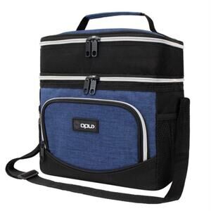 OPUX Insulated Dual Compartment Lunch Box